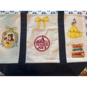 Custom Disney Belle Trader Joes Tote Bag Beauty and the Beast